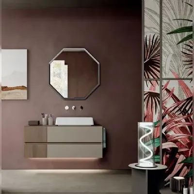 Mobile arredo bagno Sospeso Cerasa Segno * scontati