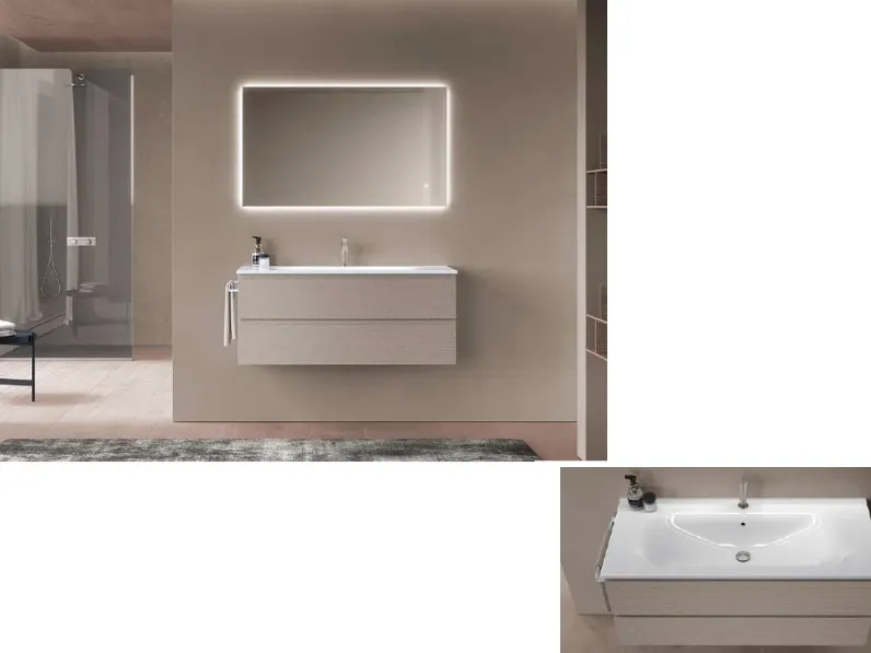 Mobile bagno Sospeso Soft m1  Baxar in offerta