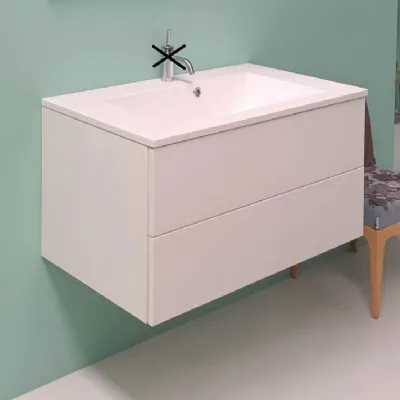 Mobile arredo bagno Sospeso Arlexitalia Yumi cm. 85 scontati