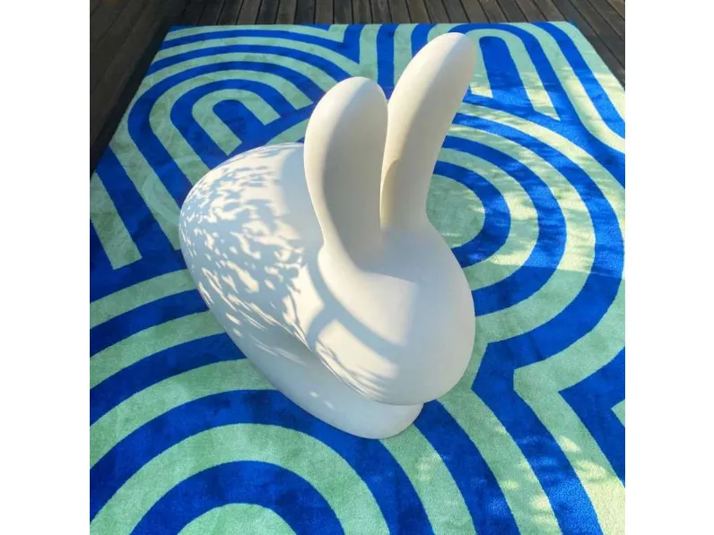 Qeeboo  sedia coniglio verde balsamico Arredo Giardino A PREZZI SCONTATISSIMI  