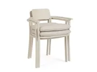 Mobile giardino 2 sedie outdoor makena sabbia bizzotto di Bizzotto in offerta