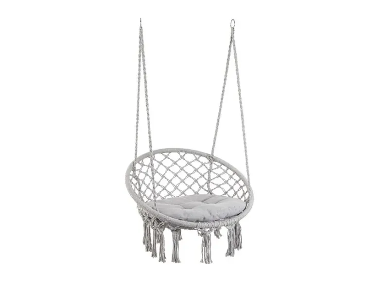 Bizzotto Amaca pensile javier grigio: arredo giardino in offerta