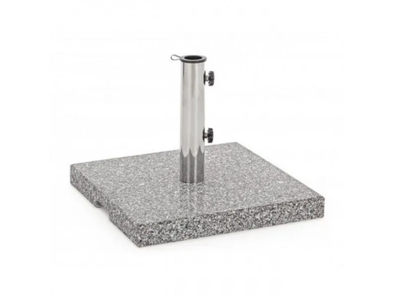 Arredo Giardino Base ombrellone stein quadrata 25 kg Bizzotto OFFERTA OUTLET