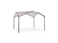 Arredo Giardino Bizzotto Gazebo dome 3.5x3.5 antracite-grigio A PREZZI OUTLET