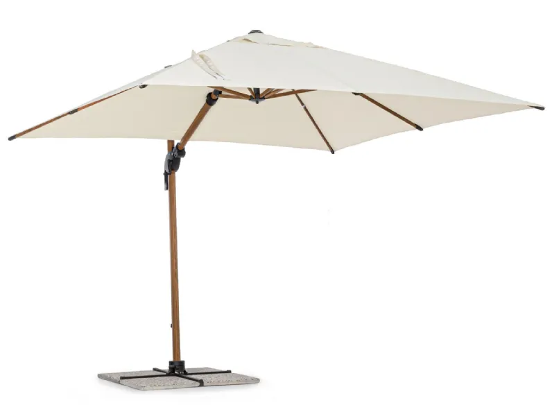 Ombrellone braccio orion 3x3 nat-beige Bizzotto: arredo giardino in Offerta Outlet
