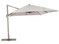 Bizzotto Ombrellone braccio saragozza 3�3 neutro: arredo giardino a prezzi outlet