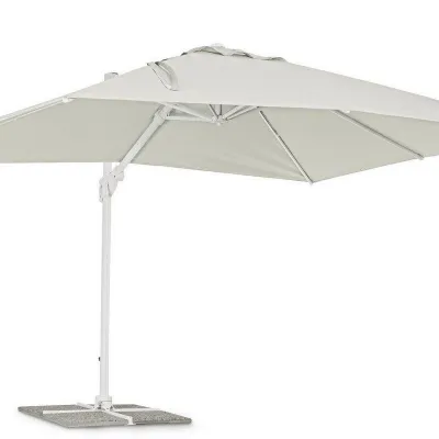 Arredo giardino Bizzotto Ombrellone eden 300 x 400 telo naturale - bizzotto con un ribasso esclusivo