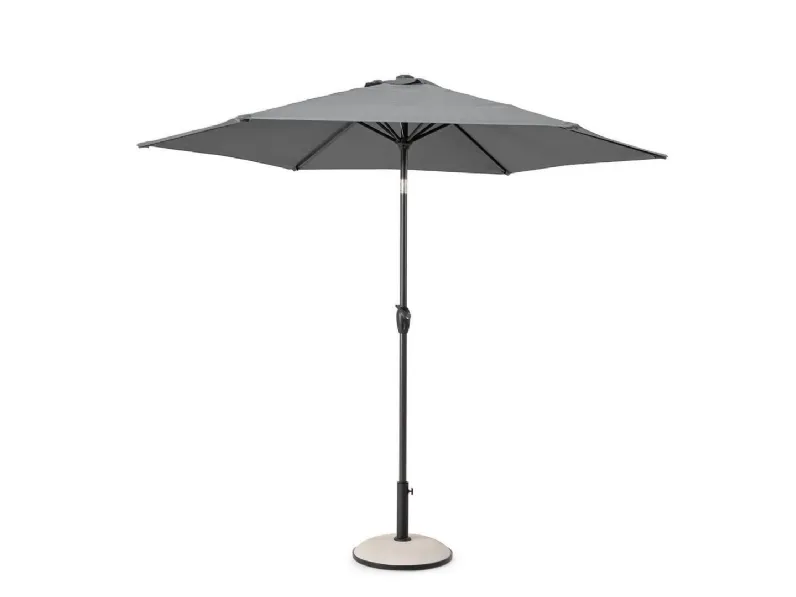 Arredo giardino  ombrellone kalife d.270 cm grigio  Bizzotto a prezzo scontato
