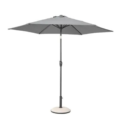 Arredo giardino Bizzotto  ombrellone kalife d.270 cm grigio  con uno sconto esclusivo