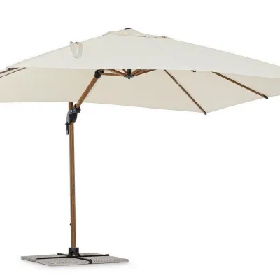 Arredo giardino Ombrellone orion palo laterale 3x4 nat-beige - bizzotto Bizzotto a prezzo ribassato