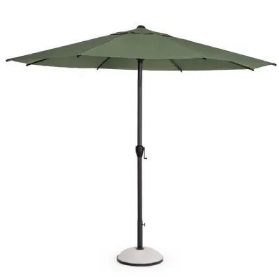 Arredo giardino Bizzotto Ombrellone rio tondo  300 verde olive A PREZZI OUTLET