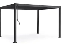 Bizzotto Pergola ocean 3 x 4 antracite: arredo giardino con forte sconto