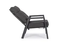 Arredo giardino Bizzotto Poltrona reclinabile kledi antracite A PREZZI OUTLET