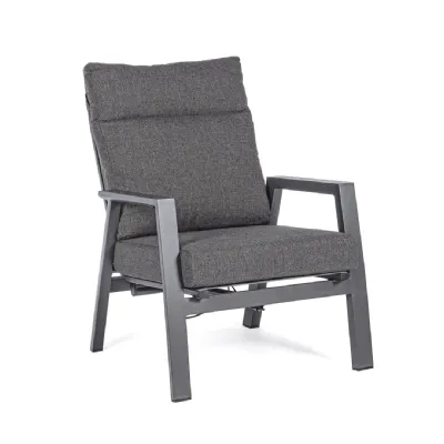 Arredo giardino Bizzotto Poltrona reclinabile kledi antracite A PREZZI OUTLET