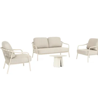 Bizzotto Salotto edvige sabbia tavolo 70 bizzotto: arredo giardino in offerta