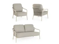 Arredo Giardino Bizzotto Salotto edvige sabbia tavolo 90 bizzotto a prezzo ribassato