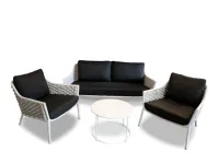 Bizzotto Salotto everly bianco: arredo giardino in offerta