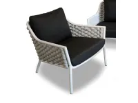 Bizzotto Salotto everly bianco: arredo giardino in offerta