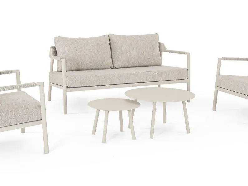 Arredo giardino Bizzotto Salotto ropery 4 posti morny con un ribasso esclusivo