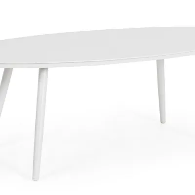 Bizzotto Tavolino bianco space : Arredo Giardino in offerta