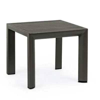 Arredo Giardino Bizzotto Tavolino cruise 40x40 antracite A PREZZI OUTLET