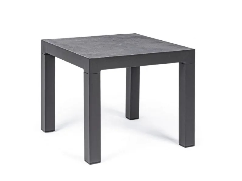 Bizzotto Tavolino kledi antracite 50x50: arredo giardino in offerta