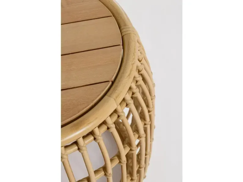 Tavolino mabel in fibra sintetica - bizzotto Arredo Giardino Bizzotto IN OFFERTA