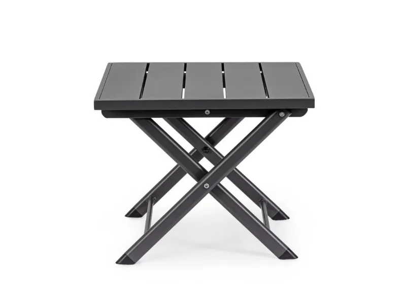 Tavolino taylor 44x43 cm grigio scuro - bizzotto Bizzotto: Arredo Giardino in Offerta Outlet