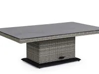 Arredo Giardino Bizzotto Tavolo kent grigio con uno sconto esclusivo