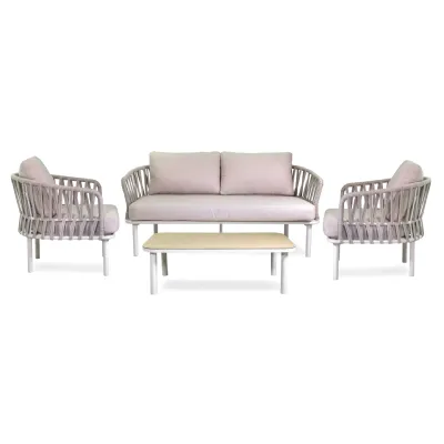 Arredo giardino Salotto 4 p san vito sabbia vacchetti Collezione esclusiva OFFERTA OUTLET - 30%