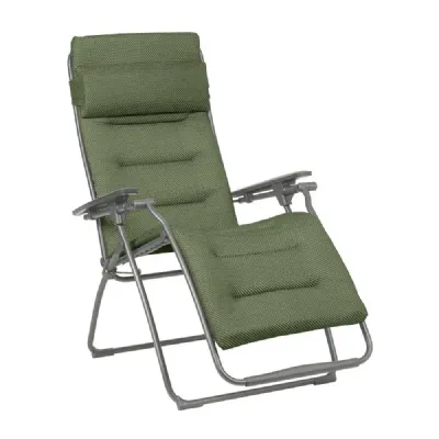 Arredo Giardino Collezione esclusiva Sdraio poltrona relax futura becomfort verde olive - lafuma a prezzo ribassato