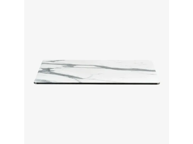 Arredo Giardino Collezione esclusiva Tavolo horizon hpl effetto marmo 70x70 cm A PREZZI OUTLET