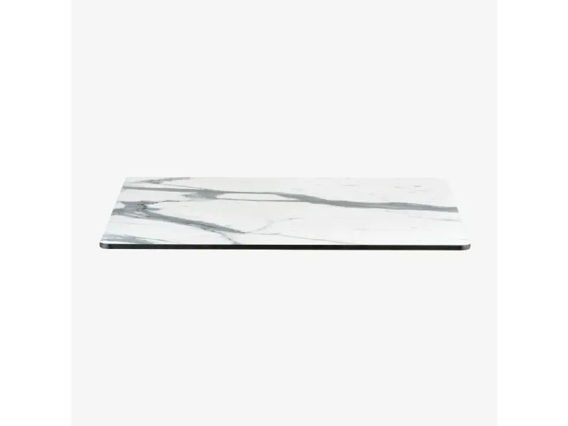 Arredo giardino Tavolo horizon hpl effetto marmo 70x70 cm Collezione esclusiva a prezzo ribassato
