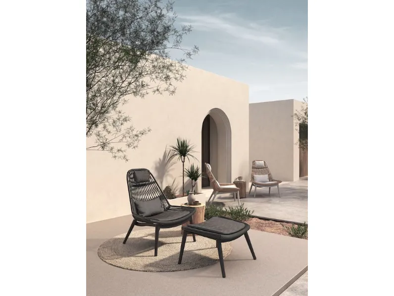 Como lounge chair Arredo Giardino Collezione esclusiva IN OFFERTA