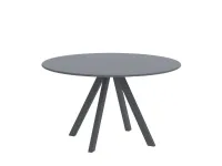 Arredo giardino Vermobil Daisy 130 grigio con 4 poltroncine fox a prezzo scontato