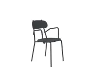 Arredo giardino Vermobil Daisy 130 grigio con 4 poltroncine fox a prezzo scontato