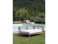 Arredo Giardino Divano luxory esterno vero teak made in italy Md work a prezzo scontato