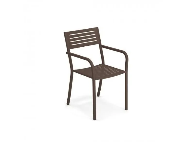 Arredo Giardino Emu Sedia segno marrone d'india A PREZZI OUTLET