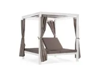 Arredo Giardino Gazebo letto timbuktu bianco Outlet etnico OFFERTA OUTLET