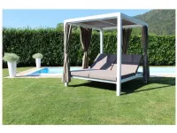 Arredo Giardino Gazebo letto timbuktu bianco Outlet etnico OFFERTA OUTLET
