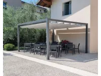 Arredo Giardino Gazebo onda 120 misura 300x300 cm Giulio barbieri a prezzo ribassato