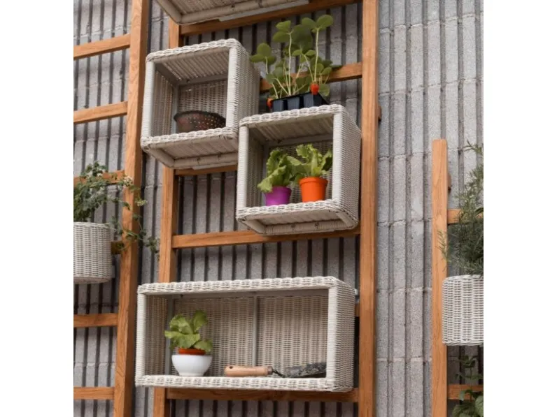 Arredo Giardino verticale teak  Md work a prezzo scontato