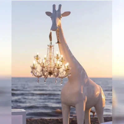 Giraffe in love outdoor  Qeeboo Arredo Giardino IN OFFERTA  