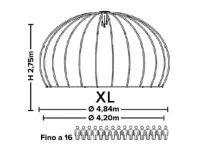 Arredo giardino Igloo panorama Bizzotto a prezzo ribassato