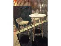 Arredo Giardino Kartell Hiray set tavolo alto con sgabelli  a prezzo Outlet 
