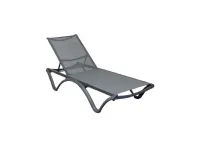 Arredo giardino Lettino acapulco antracite cosma Cosma outdoor living a prezzo scontato