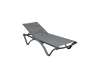 Arredo giardino Lettino acapulco antracite cosma Cosma outdoor living a prezzo scontato