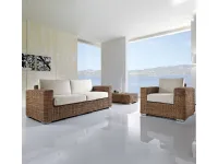 Mobile giardino modello Divano in  polyrattan marca rehau  di Md work IN OFFERTA