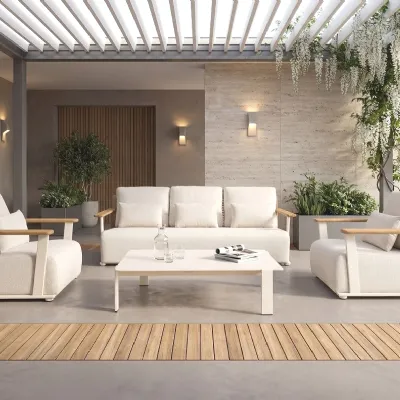Arredo giardino Md work Set luxury teak mod portofino a prezzo scontato