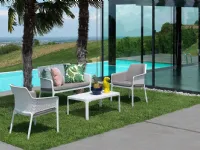 Arredo giardino Tavolino basso net 100 antracite Nardi OFFERTA OUTLET - 20%